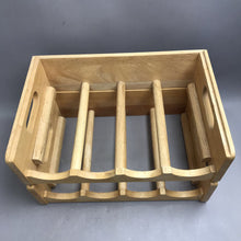 Load image into Gallery viewer, Bamboo 2-Tier Wine Rack Holds 8 Bottles (10x16x11)
