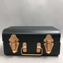 Load image into Gallery viewer, Metal Black Box with Copper Hardware (5.5x11x7)(3 Available)
