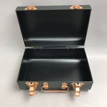 Load image into Gallery viewer, Metal Black Box with Copper Hardware (5.5x11x7)(3 Available)

