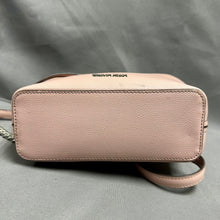 Load image into Gallery viewer, Calvin Klein Pale Pink Faux Leather Crossbody Chain Strap Purse (6.5x9.5x3.5")
