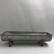 Load image into Gallery viewer, Galvanized SteelBehrens Metalware Small Trough (5x20x7)
