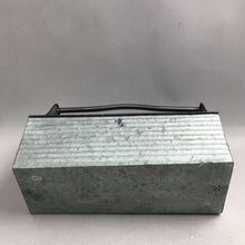 Load image into Gallery viewer, Industrial Galvanized Steel Tool Caddy Box (11x13x7)
