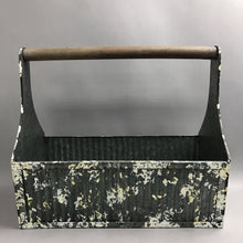 Load image into Gallery viewer, Industrial Galvanized Steel Tool Caddy Box with Wood Handle (16x18x9)(2 Available)
