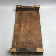 Load image into Gallery viewer, Antique Wooden Chapati Bread Rolling Plate Hand Carved (3x22x11)
