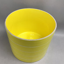 Load image into Gallery viewer, Yellow Stoneware Pottery Planter (8x9.5)
