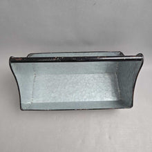 Load image into Gallery viewer, White &amp; Black Metal Caddy (~9x15x9)
