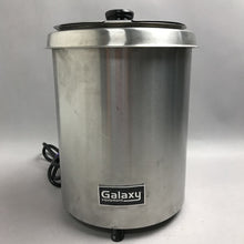 Load image into Gallery viewer, Galaxy 6 Qt. Round Brushed Steel Warmer
