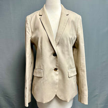 Load image into Gallery viewer, J Crew Tan Cotton Blazer (10)
