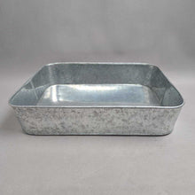 Load image into Gallery viewer, Galvanized Metal Tray (3x15x12)
