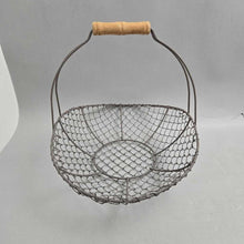 Load image into Gallery viewer, Oval Wire Cradle Basket (~10x12x10) (2 Available)
