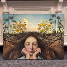 Load image into Gallery viewer, Listen by Catrin Weitz-Stein Canvas Print (27x36)

