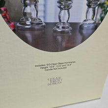 Load image into Gallery viewer, Accents For the Home Glass Candleholders - Set of 3 (16x16x7) (4 Available)
