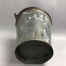 Load image into Gallery viewer, Vintage Rustic Heavy Thick Metal Farm Bucket Pail (11")
