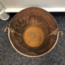 Load image into Gallery viewer, Vintage Rustic Heavy Thick Metal Farm Bucket Pail (15")
