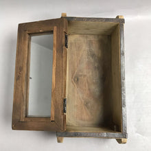 Load image into Gallery viewer, Vintage Wood Brick Mold Wall Box with Door (12x6x4) (4 Available)
