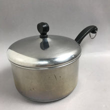 Load image into Gallery viewer, Vintage Farberware Aluminum Clad 2 Qt Stainless Steel Pot Sauce Pan With Lid USA
