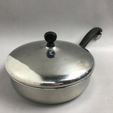 Load image into Gallery viewer, Vintage Farber Ware 8" Fry Pan with Lid Aluminum Clad Stainless Steel
