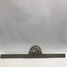 Load image into Gallery viewer, Starrett No 12 Protractor Ruler
