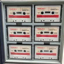 Load image into Gallery viewer, Berlitz Français 2 - French Lessons 6-Cassette Set (~2x10.5x10)
