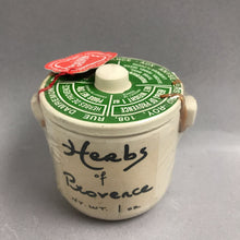 Load image into Gallery viewer, Aux Anysetiers French Herb Crock Jar Herb de Provence 1 Oz
