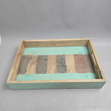 Load image into Gallery viewer, Pastel Wooden Tray (3x18x12)
