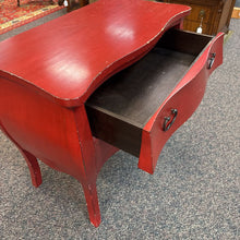 Load image into Gallery viewer, Distressed Red 2 Drawer Dresser (30x33x18)
