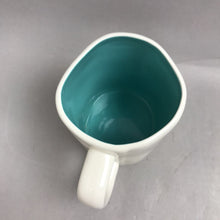 Load image into Gallery viewer, Rae Dunn White Mug “FRIEND “ Ceramic 16 Oz
