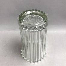 Load image into Gallery viewer, Vintage Cristal d'Arques Crystal Vase Flared Vertical Ribs (9.5")
