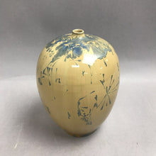 Load image into Gallery viewer, Vintage Signed Studio Pottery Crystalline Glaze Bud Vase (7")

