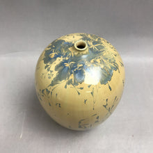 Load image into Gallery viewer, Vintage Signed Studio Pottery Crystalline Glaze Bud Vase (7")
