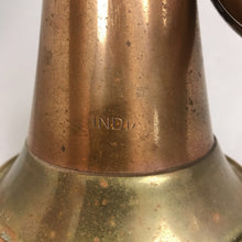 Load image into Gallery viewer, Vintage Bugle Made In India Brass Copper Horn w/Mouthpiece, &amp; Chain (11x4)
