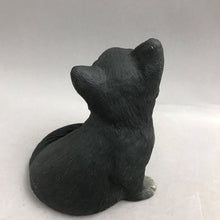Load image into Gallery viewer, Vintage Sandicast Sandra Brue Sitting Black Kitten (6")

