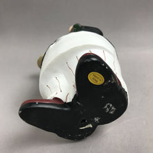 Load image into Gallery viewer, Whimsical Fat Waiter Figurine Holding Pie - Kitchen Decor (7")
