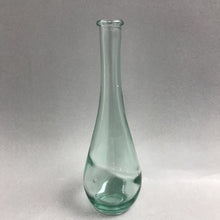 Load image into Gallery viewer, Recycled Green Tinted Glass Vase (7")
