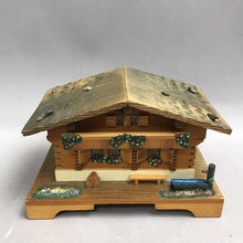 Load image into Gallery viewer, Vintage Reuge Handcrafted Wooden Swiss Chalet Music Box(4x7)
