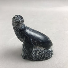 Load image into Gallery viewer, Vintage Wolf Original Carved Soapstone Sea Lion Sculpture Figure (3")
