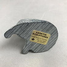 Load image into Gallery viewer, Vintage Carved Aarktik Black Soapstone Figure Sled Dog (2")
