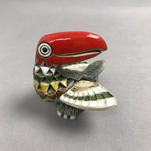 Load image into Gallery viewer, Vintage Artesania Rinconada Toucan Pottery Figurine Signed AS IS(3")
