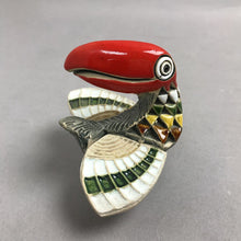 Load image into Gallery viewer, Vintage Artesania Rinconada Toucan Pottery Figurine Signed AS IS(3")
