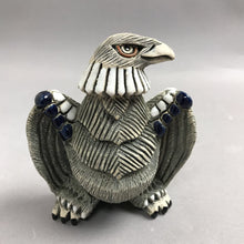 Load image into Gallery viewer, Vintage Artesania Rinconada Eagle Pottery Figurine Signed (4.5")
