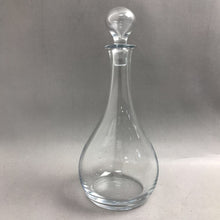 Load image into Gallery viewer, Vintage Glass Decanter with Stopper (11")
