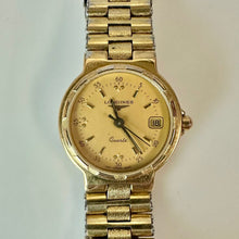 Load image into Gallery viewer, Longines Gold Plated Conquest Quartz Ladies Watch (As-Is; Needs New Battery)
