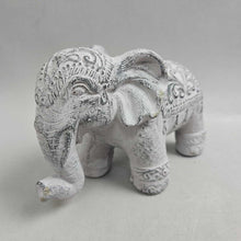 Load image into Gallery viewer, Ornate Lavender Elephant Figurine (~5x7.5x3.5)
