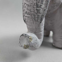 Load image into Gallery viewer, Ornate Lavender Elephant Figurine (~5x7.5x3.5)
