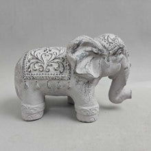 Load image into Gallery viewer, Ornate Lavender Elephant Figurine (~5x7.5x3.5)
