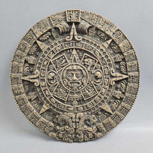Load image into Gallery viewer, Aztec Mayan Sun Stone Wall Plaque (12")
