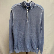 Load image into Gallery viewer, Tommy Bahama Washed Navy Sandover Fit Quarter Zip Sweater (M)
