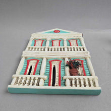 Load image into Gallery viewer, Mila Artesania Hand-Made Dominican Chalkware Casita House Wall Decor (~8.5x6)
