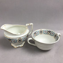 Load image into Gallery viewer, Grindley England Cream Pitcher &amp; Sugar Bowl (3.25")
