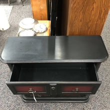 Load image into Gallery viewer, Pulaski Black / Red 3 Drawer Dresser (25x34x12)
